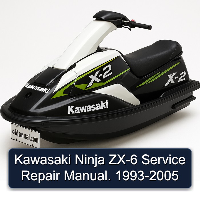Kawasaki Ninja ZX-6 Service Repair Manual. 1993-2005