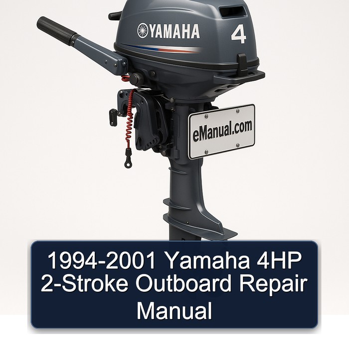 1994-2001 Yamaha 4HP 2-Stroke Outboard Repair Manual