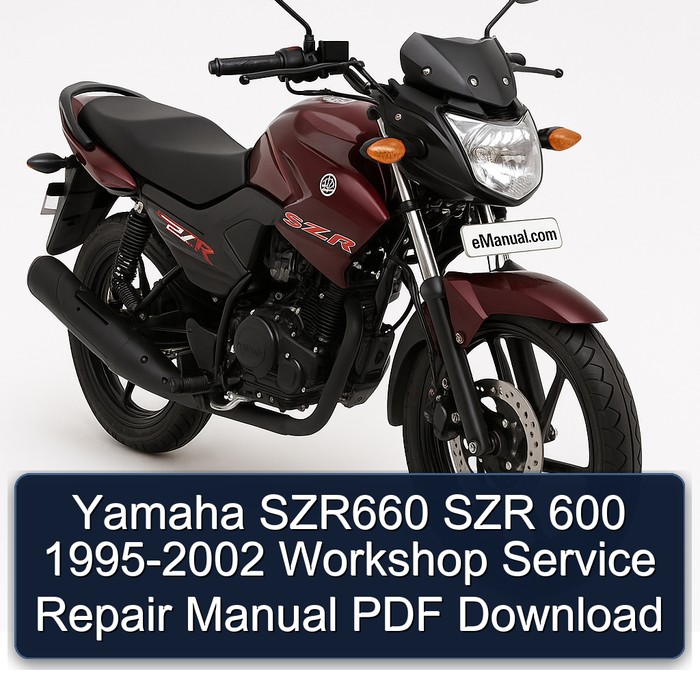 Yamaha SZR660 SZR 600 1995-2002 Workshop Service Repair Manual PDF Download