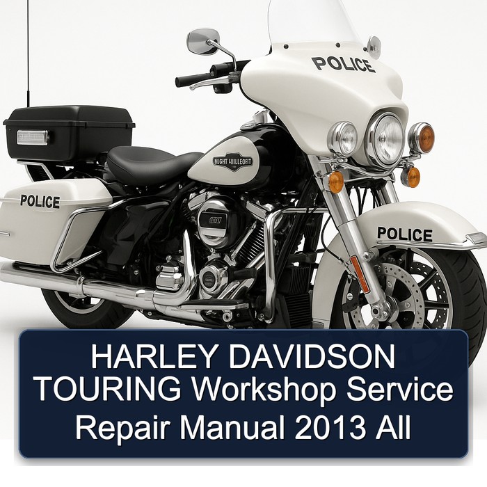 HARLEY DAVIDSON TOURING Workshop Manual de servicio y reparación 2013 All