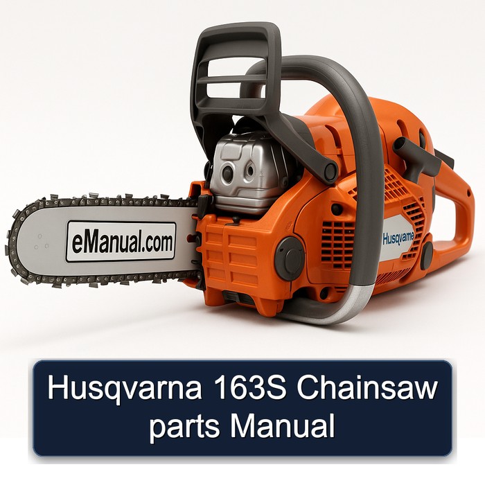 Husqvarna 163S Chainsaw parts Manual