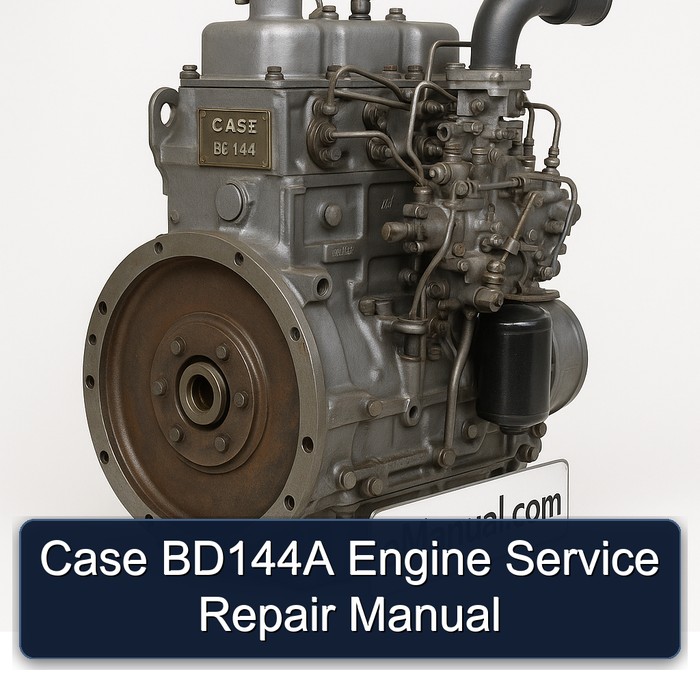 Manual de Reparación y Servicio del Motor Case BD144A