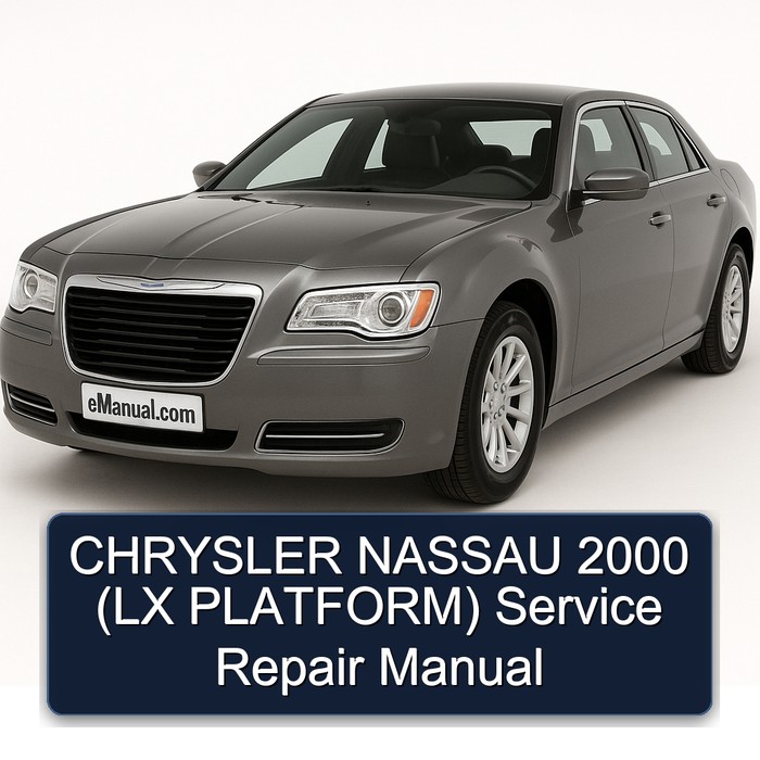 CHRYSLER NASSAU 2000 (LX PLATFORM) Manual de servicio y reparación