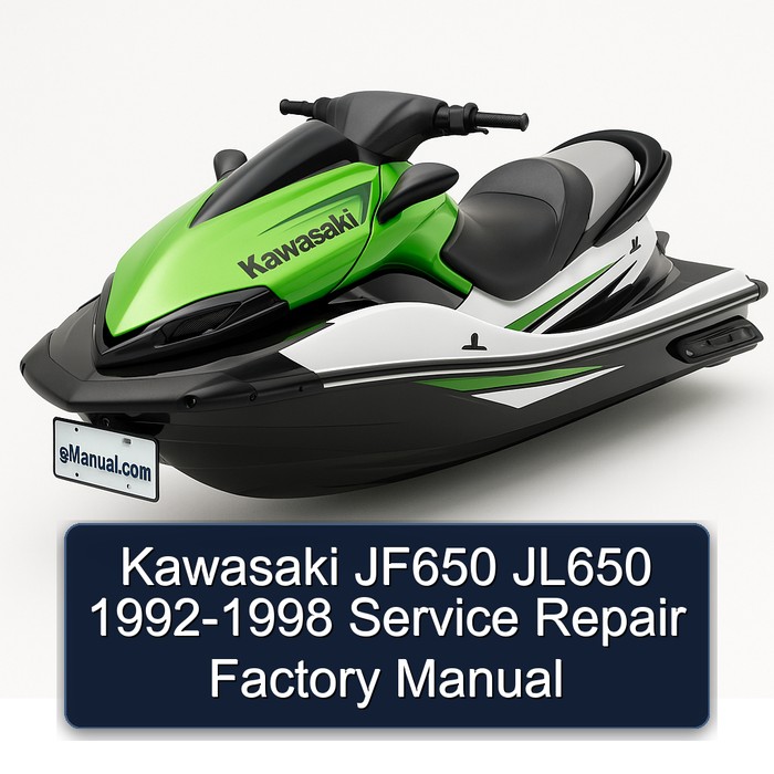 Kawasaki JF650 JL650 1992-1998 Service Repair Factory Manual