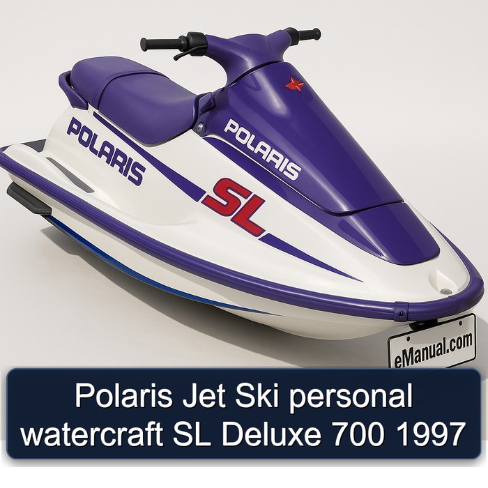 Polaris Jet Ski personal watercraft SL Deluxe 700 1997