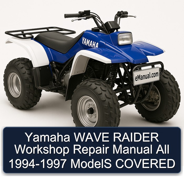 Yamaha WAVE RAIDER Workshop Repair Manual  All 1994-1997 ModelS COVERED