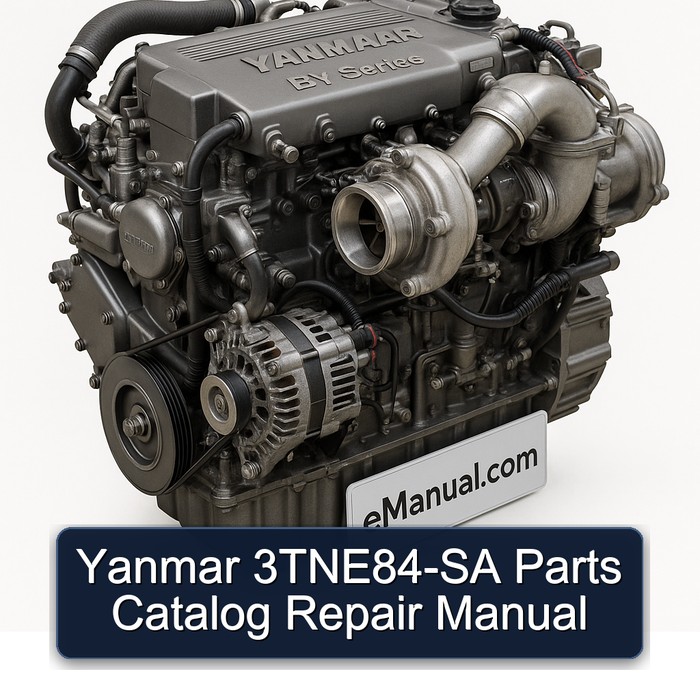 Yanmar 3TNE84-SA Parts Catalog Repair Manual 