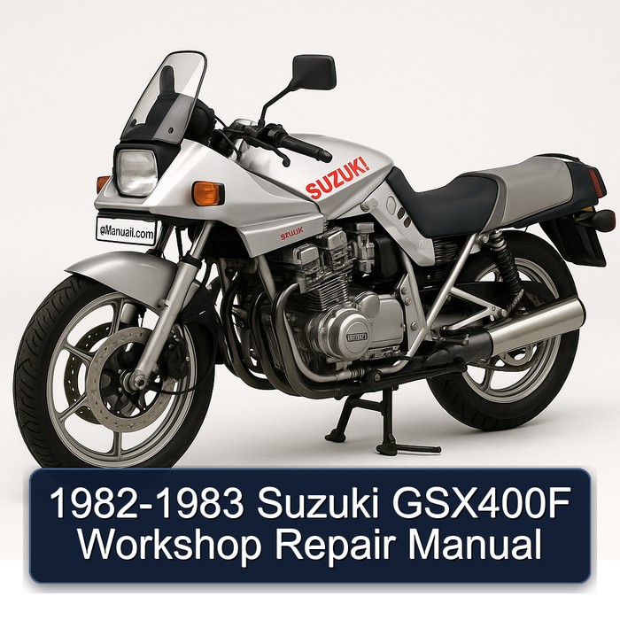 1982-1983 Suzuki GSX400F Workshop Repair Manual