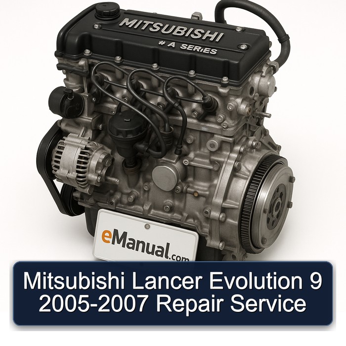 Mitsubishi Lancer Evolution 9 2005-2007 Repair Service
