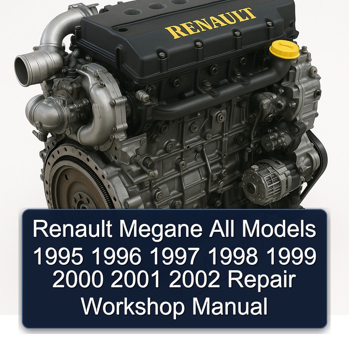 Renault Megane All Models 1995 1996 1997 1998 1999 2000 2001 2002 Repair Workshop Manual 