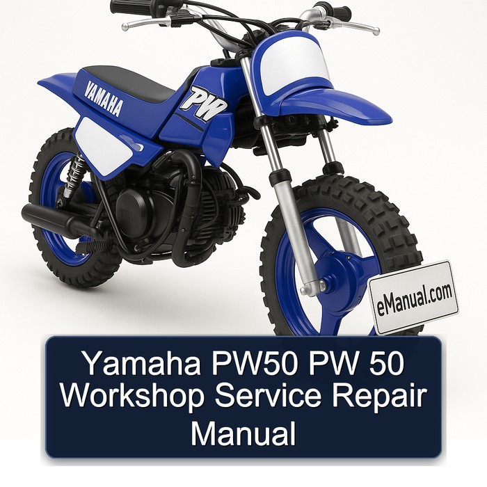 Yamaha PW50 PW 50 Workshop Manual de servicio y reparación