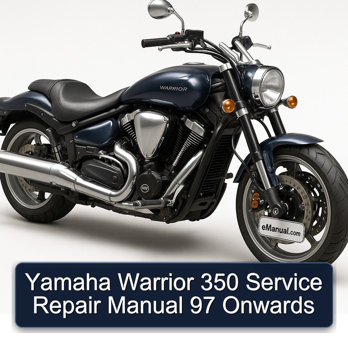 Yamaha Warrior 350 Service Repair Manual  97 Onwards