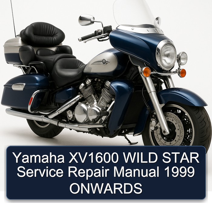 Yamaha XV1600 WILD STAR Manual de servicio y reparación 1999 ONWARDS