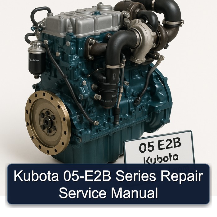 Kubota 05-E2B Series Repair Service Manual 