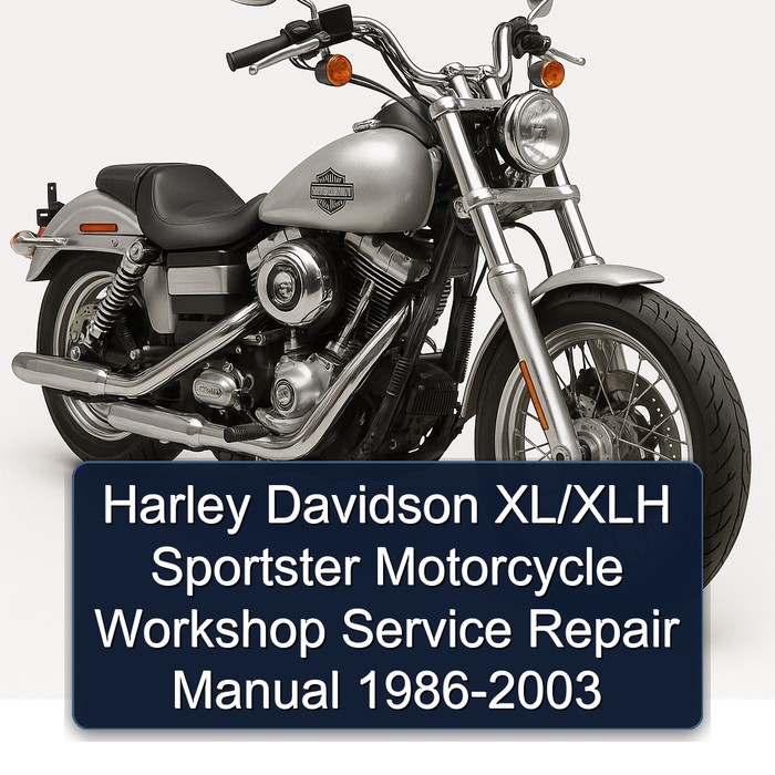 Harley Davidson XL/XLH Sportster Motorcycle Workshop Service Repair Manual 1986-2003