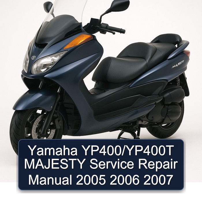 Yamaha YP400/YP400T MAJESTY Service Repair Manual 2005 2006 2007