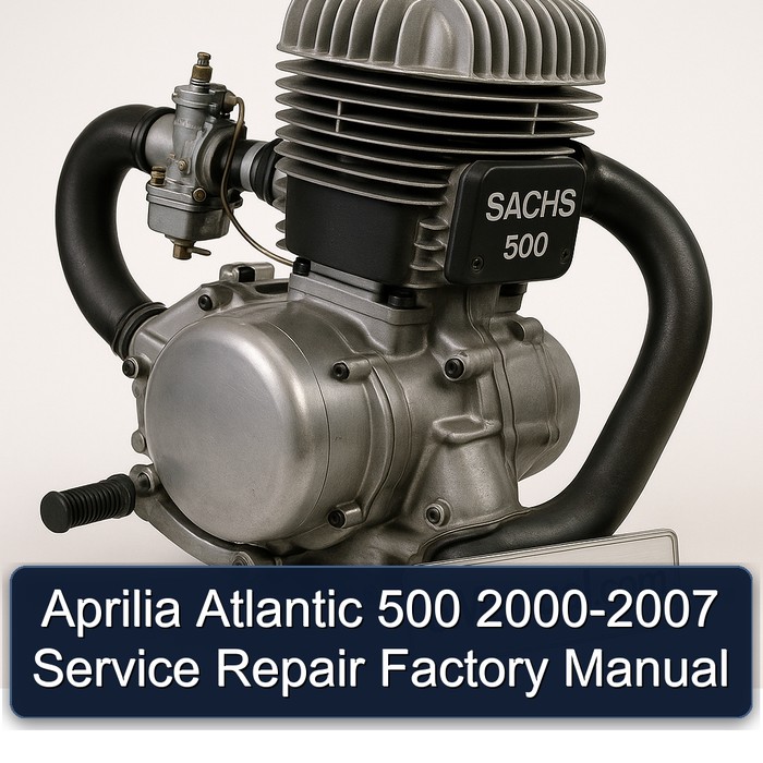 Aprilia Atlantic 500 (2000-2007) Werkstatt-Handbuch