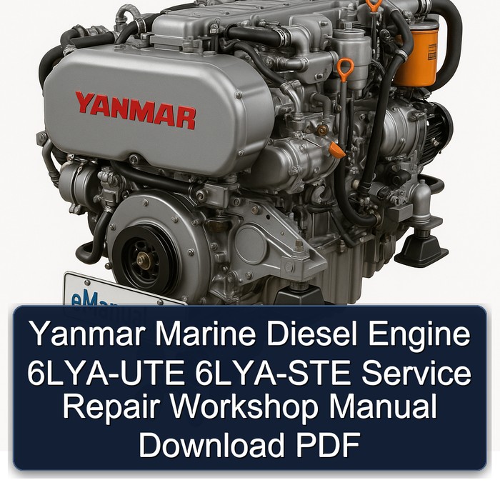 Yanmar Marine Diesel Engine 6LYA-UTE 6LYA-STE Service Repair Workshop Manual Download PDF