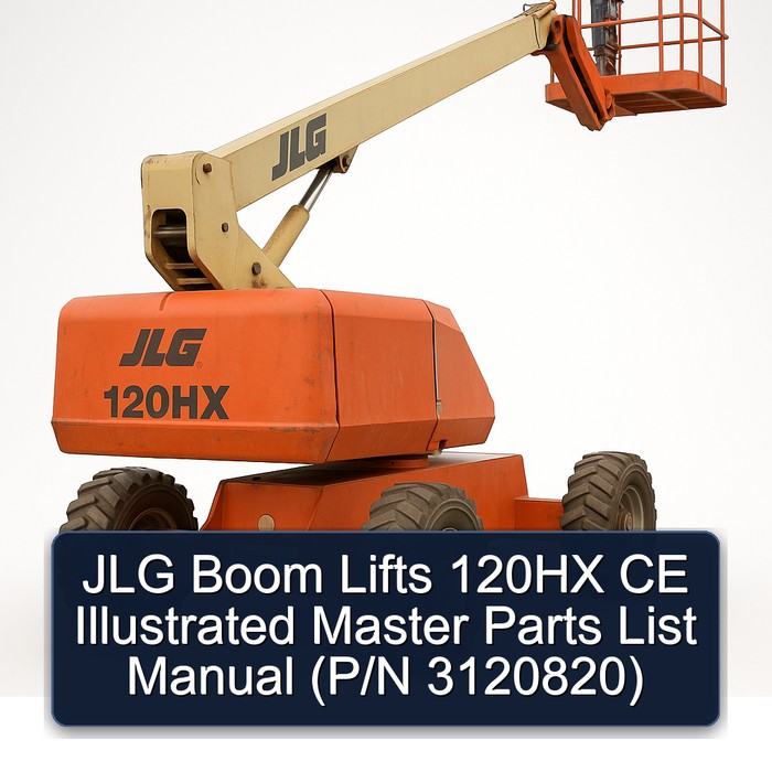 Jlg Boom Lifts 120HX Ce (P/N 3120820) Parts Catalog PDF Download