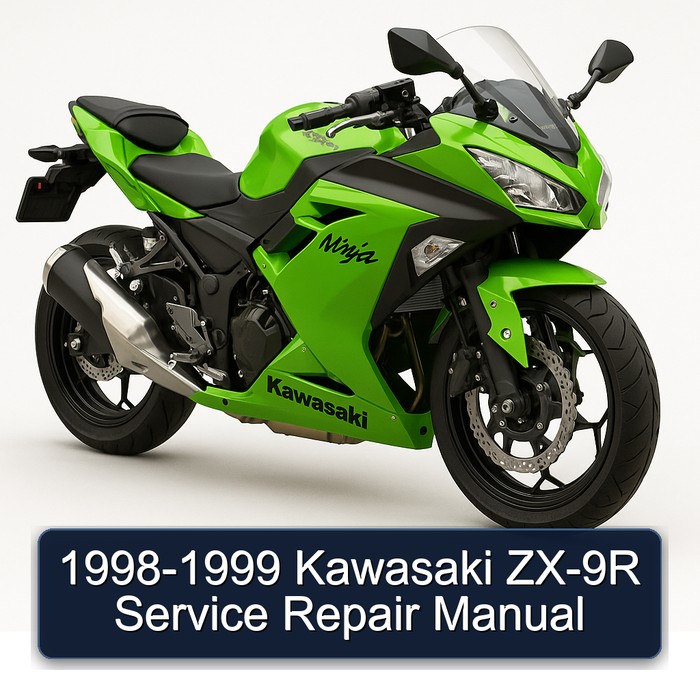 1998-1999 Kawasaki ZX-9R Manual de servicio y reparación
