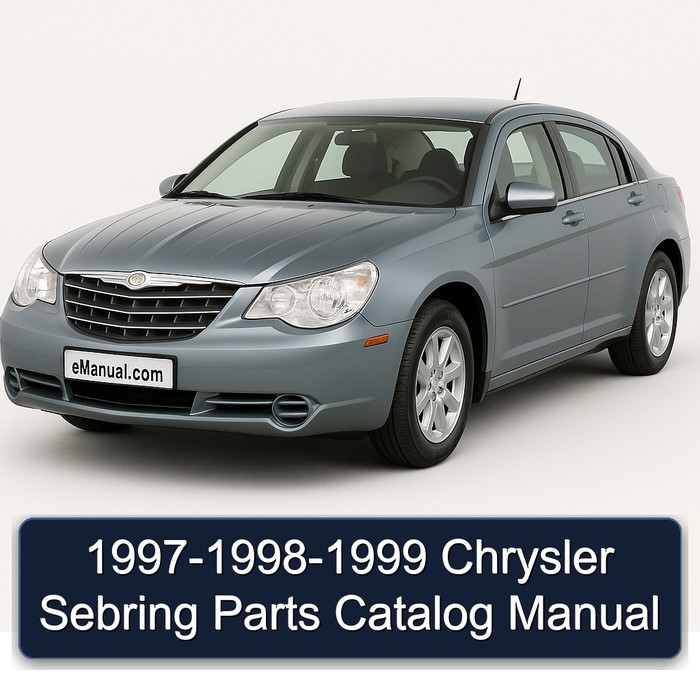 1997-1998-1999 Chrysler Sebring Parts Catalog Manual