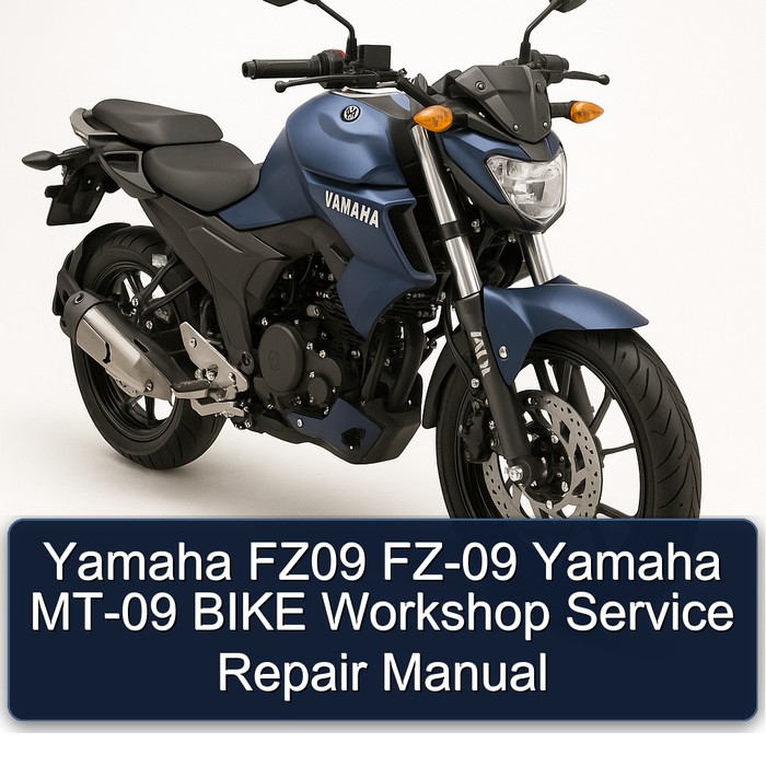 Yamaha FZ09 FZ-09 Yamaha MT-09 BIKE Workshop Manual de servicio y reparación