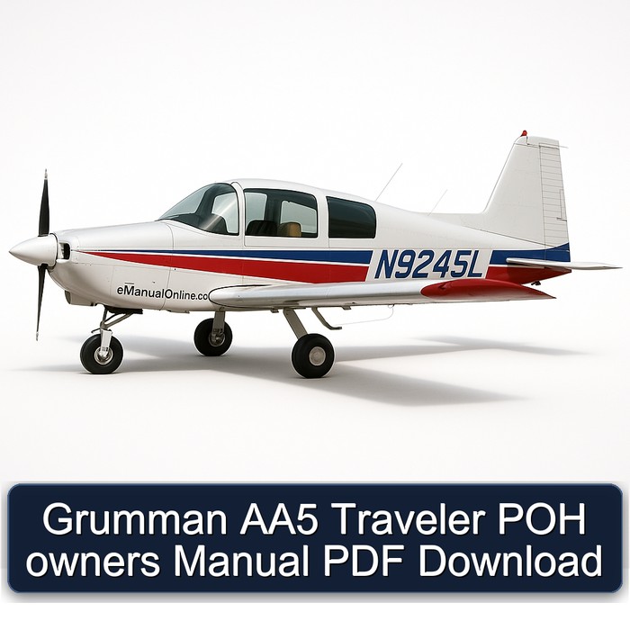 Grumman AA5 Traveler POH owners Manual PDF Download