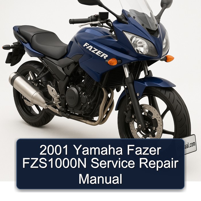 2001 Yamaha Fazer FZS1000N Manual de servicio y reparación
