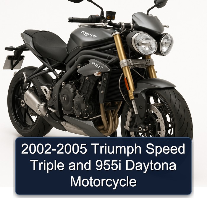 2002-2005 Triumph Speed Triple and 955i Daytona Motorcycle