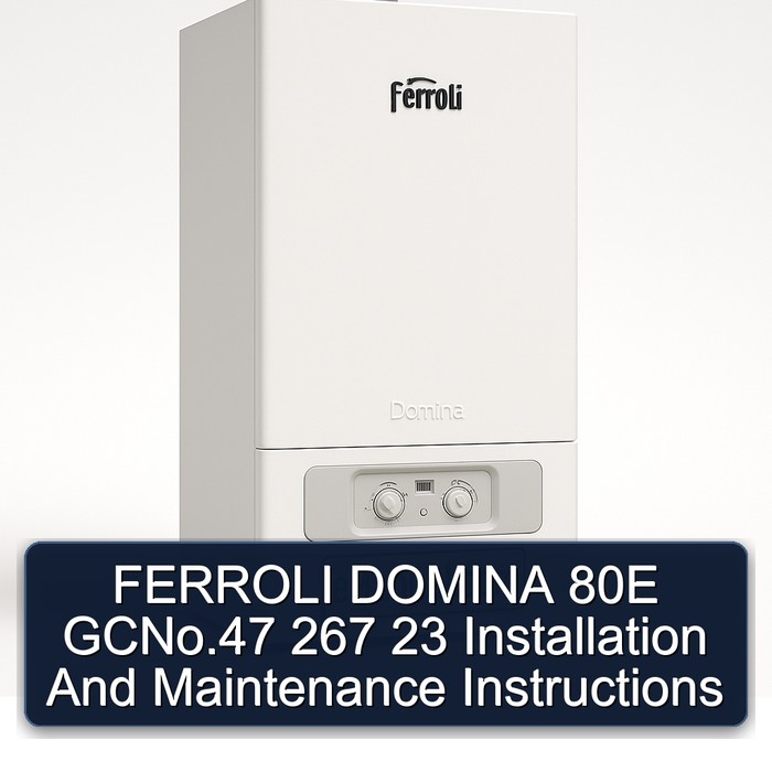 Ferroli Domina 80E GCNo.47 267 23 Installation and Maintenance Instructions PDF Download