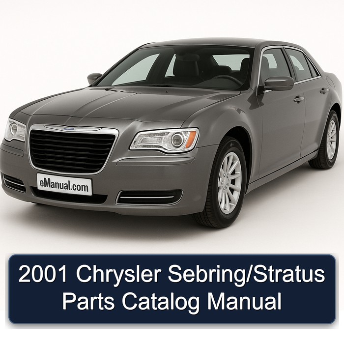 2001 Chrysler Sebring/Stratus Parts Catalog Manual
