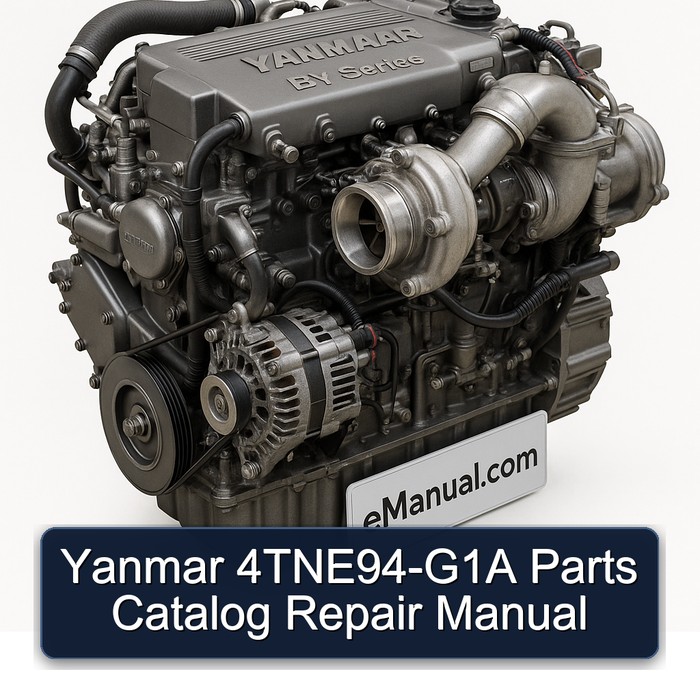 Yanmar 4TNE94-G1A Parts Catalog Repair Manual