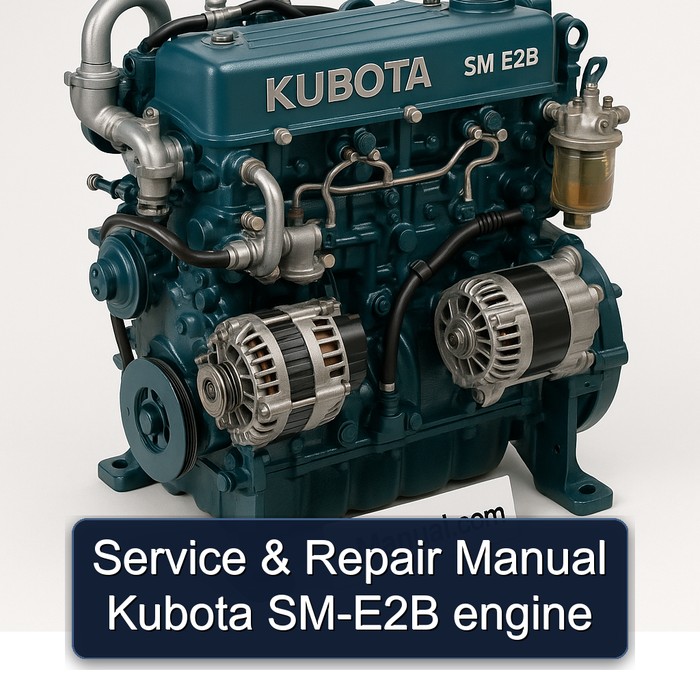 Manual de Servicio y Reparación Motor Kubota SM-E2B