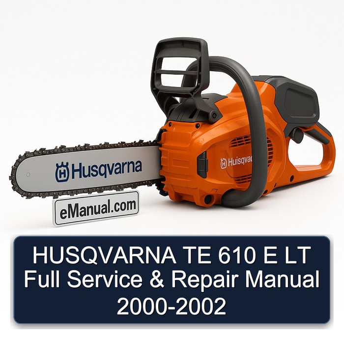 HUSQVARNA TE 610 E LT Full Service & Repair Manual 2000-2002