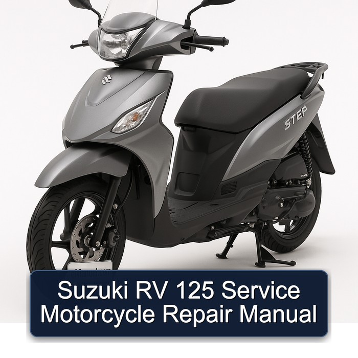 Suzuki RV 125 Service Motorcycle Repair Manual