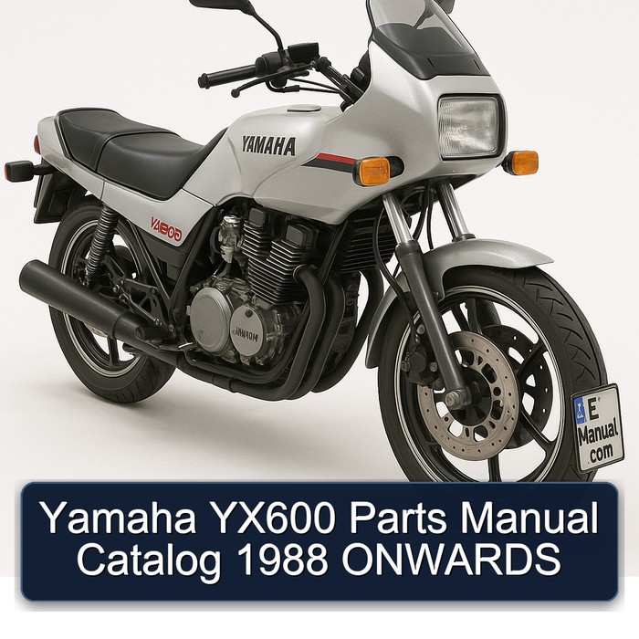 Yamaha YX600 Parts Manual Catalog 1988 ONWARDS