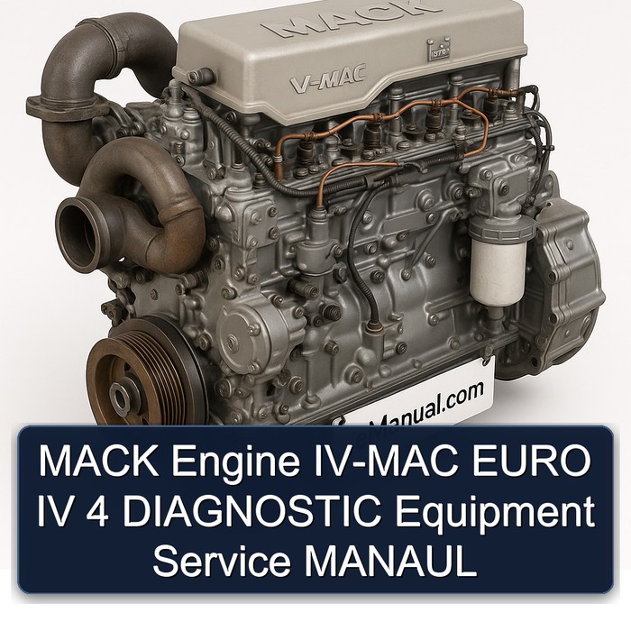 MACK Engine IV-MAC EURO IV 4 DIAGNOSTIC Equipment Service MANAUL