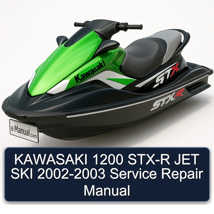 KAWASAKI 1200 STX-R JET SKI 2002-2003 Service Repair Manual