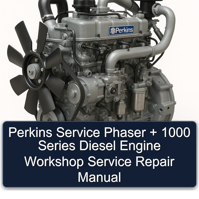 Manual de Servicio y Reparación del Motor Diesel Perkins Phaser + 1000