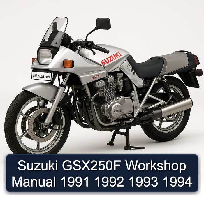 Suzuki GSX250F Workshop Manual 1991 1992 1993 1994