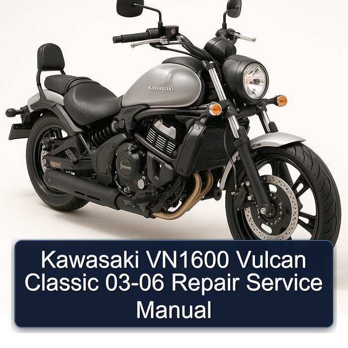 Kawasaki VN1600 Vulcan Classic 03-06 Repair Service Manual