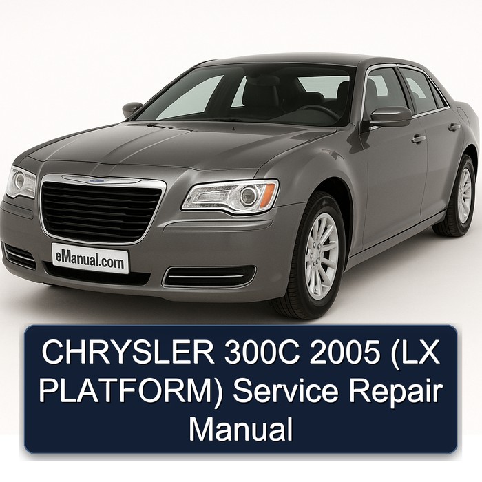 CHRYSLER 300C 2005 (LX PLATFORM) Manual de servicio y reparación