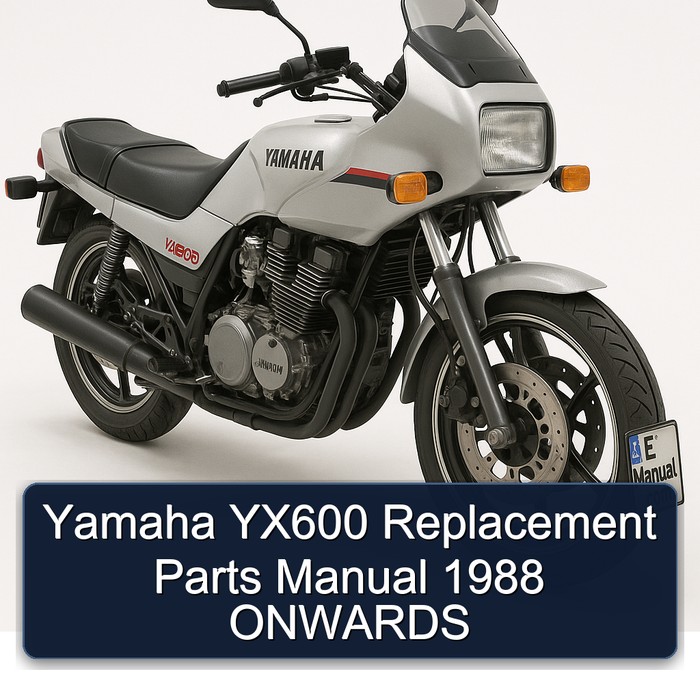 Yamaha YX600 Replacement Parts Manual 1988 ONWARDS