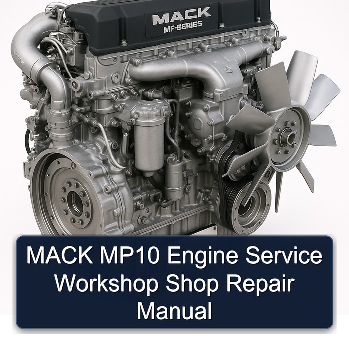 MACK MP10 Engine Service Workshop Shop Repair Manual 