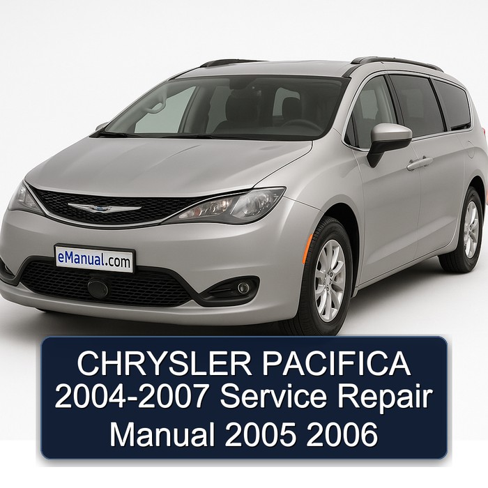 CHRYSLER PACIFICA 2004-2007 Manual de servicio y reparación 2005 2006