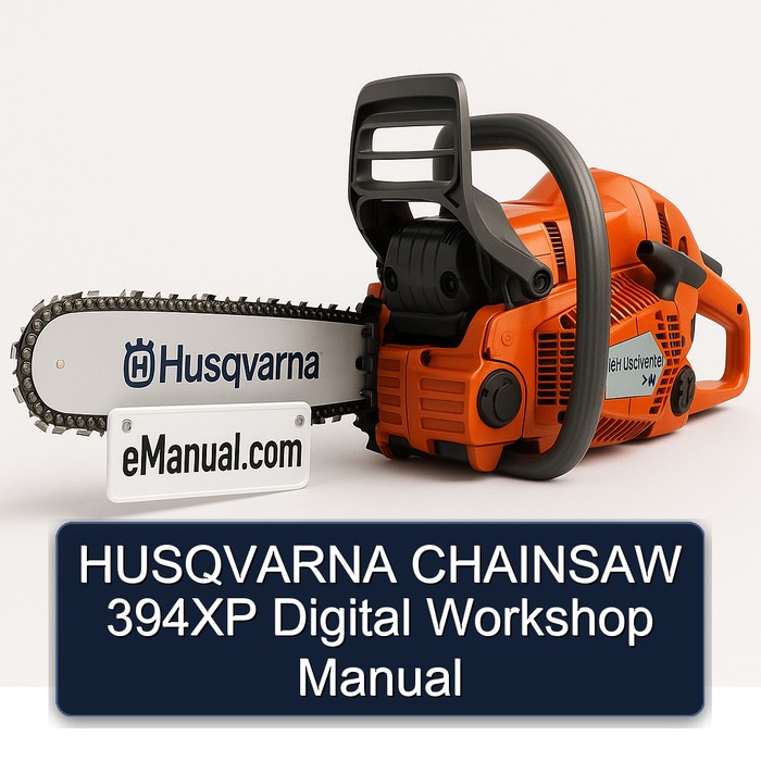 HUSQVARNA CHAINSAW 394XP Digital Workshop Manual