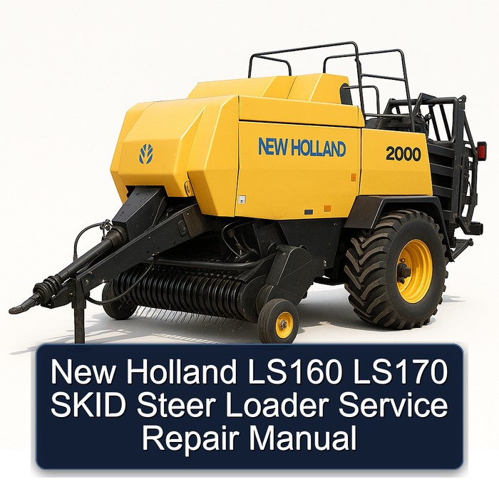 New Holland LS160/LS170 Kompaktlader Service- und Reparaturhandbuch