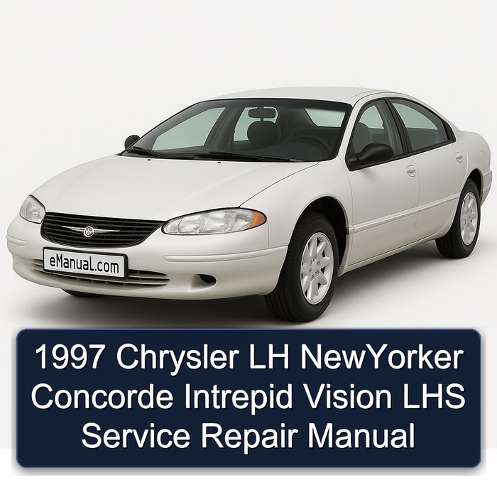 1997 Chrysler LH NewYorker Concorde Intrepid Vision LHS Manual de servicio y reparación
