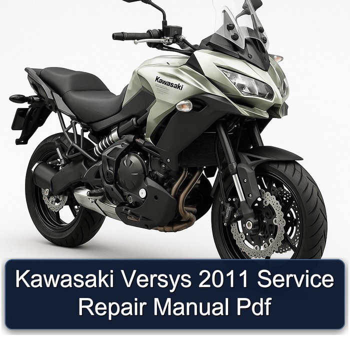 Kawasaki Versys 2011 Manual de servicio y reparación Pdf