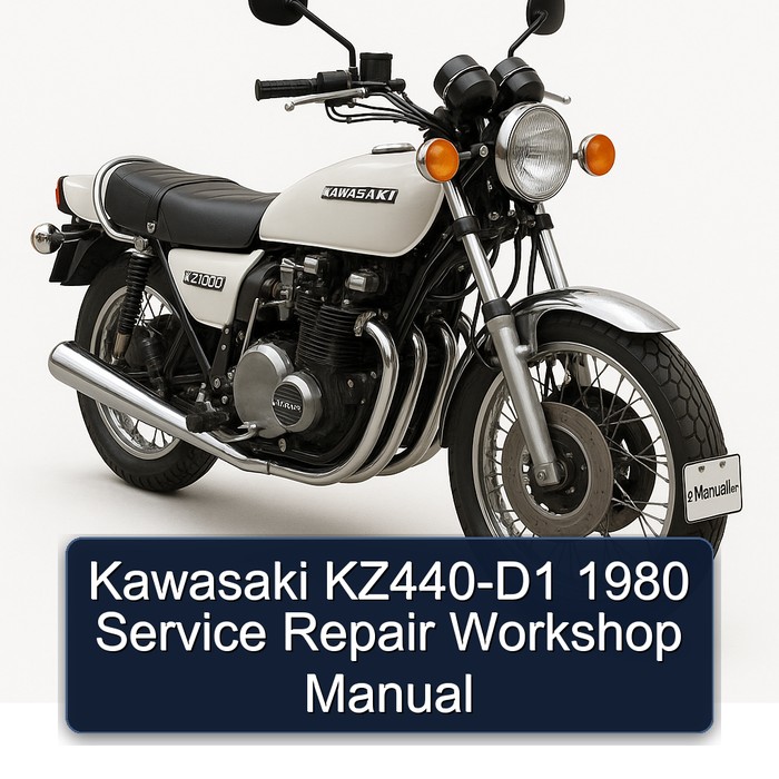 Kawasaki KZ440-D1 1980 Service Repair Workshop Manual